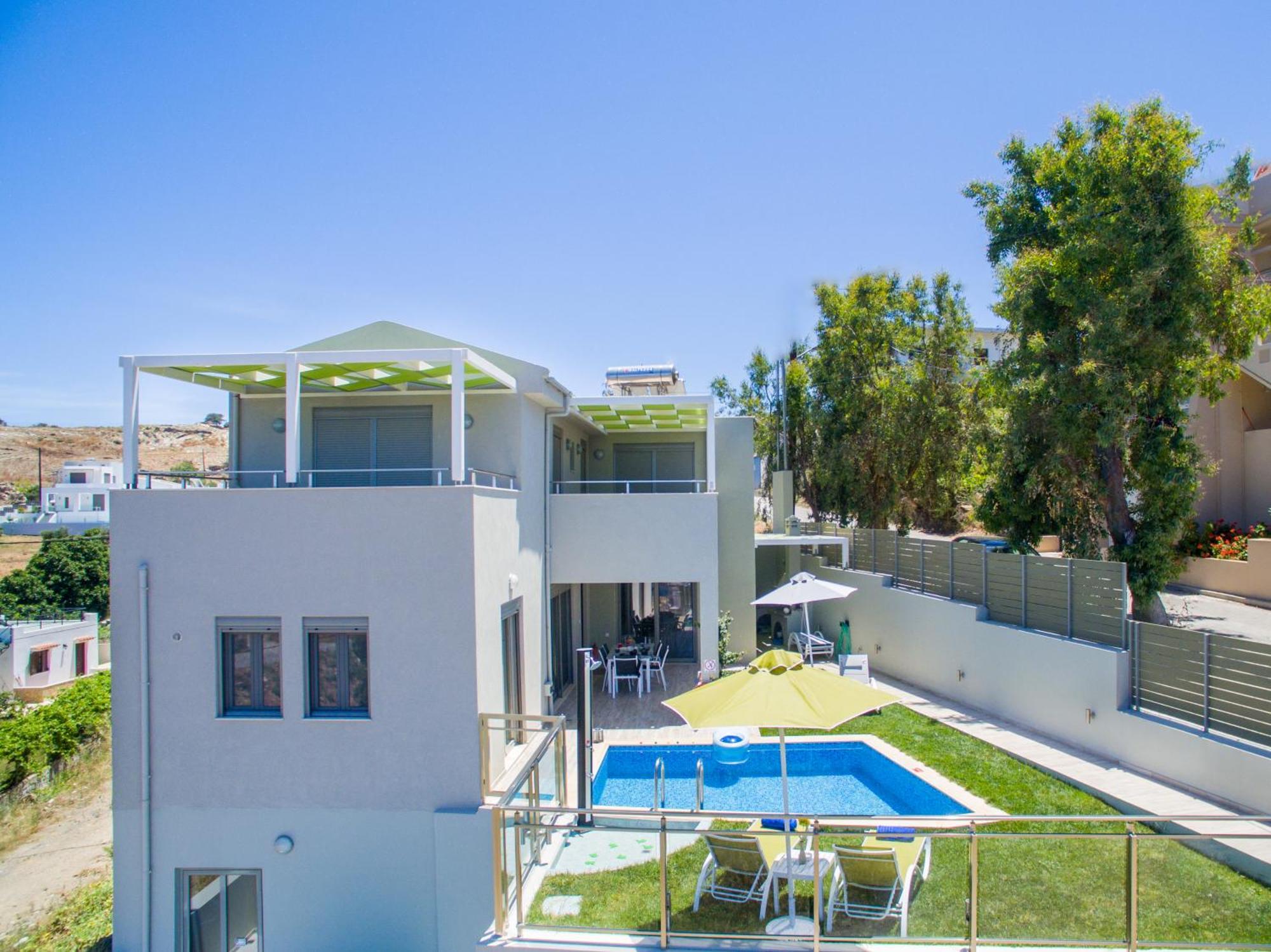 Villa Ilianthos Pánormos Esterno foto